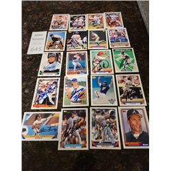 Baseball Trading Cards Cat A