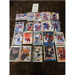 Signed Hockey Trading Cards Cat A