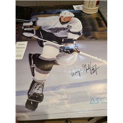 Wayne Gretzky signed poster Cat A