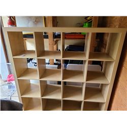 Ikea Birch Cube Shelving Cat C