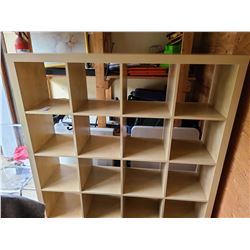 Ikea Birch Cube Shelving Cat C