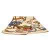 Image 1 : Hermes Beige Bateau A Vapeur De Jouffroy D'Abbans Silk Scarf