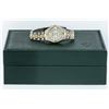 Image 7 : Rolex Ladies 2 Tone MOP Diamond & Emerald Datejust Wristwatch With Rolex Box