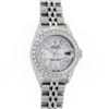 Image 2 : Rolex Ladies SS Quickset Mother Of Pearl Diamond Lugs Jubilee Oyster Perpetual D