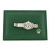 Image 9 : Rolex Ladies 2 Tone MOP & Sapphire Diamond Datejust Wriswatch With Rolex Box 26M