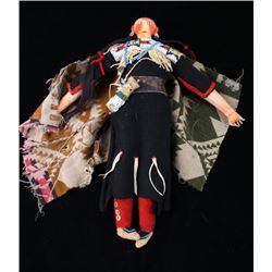 Sioux Beaded Hide & Clothe Doll c. 1890-1900