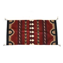 Navajo Eye Dazzler "Nino" Angora Wool Blanket