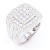 Image 10 : Outstanding Men's 14K Ring with 5.56ct of Diamonds