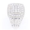 Image 4 : Outstanding Men's 14K Ring with 5.56ct of Diamonds