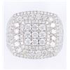 Image 9 : Outstanding Men's 14K Ring with 5.56ct of Diamonds