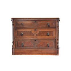 Quarter Sawn Oak R Gray Hudson, NY Dresser C 1900s