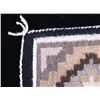 Image 4 : Navajo Two Grey Hills Wool Salesman Sample Rug