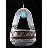 Image 2 : T&R Singer Navajo Sterling & Turquoise Earrings