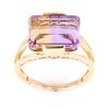 Image 2 : Bi-Color Ametrine (7.46ct) 14K Ring