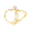 Image 10 : Beautiful Infinity 18K Ring w/ 3.87ct. of Diamonds