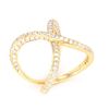 Image 6 : Beautiful Infinity 18K Ring w/ 3.87ct. of Diamonds