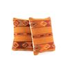 Image 2 : Autumn Medallion Wool Set of Two Pillows by Ruiz