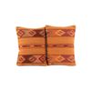 Image 3 : Autumn Medallion Wool Set of Two Pillows by Ruiz