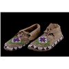 Image 2 : Northern Cheyenne Beaded Moccasins c. 1890