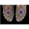 Image 6 : Northern Cheyenne Beaded Moccasins c. 1890
