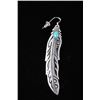Image 2 : Navajo T&R Singer Sterling & Turquoise Earrings