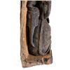 Image 10 : Large Hand Carved Elephant Herd Wooden Statue