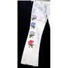 Image 2 : Santee Sioux Floral Beaded Men's Hide Pants c1900-