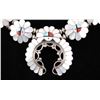 Image 2 : Zuni Mother of Pearl Sun Face Inlay Squash Blossom
