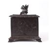 Image 8 : 19th Century Carved Black Forest Cigar Humidor Box