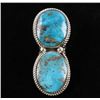 Image 1 : Navajo Beradine Begay Tsosie Kingman & Silver Ring
