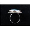 Image 6 : Navajo Beradine Begay Tsosie Kingman & Silver Ring