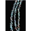 Image 8 : Navajo Multi Strand Turquoise & Sterling Necklace