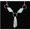 Image 2 : Navajo Royston Turquoise Sterling Silver Necklace