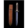 Image 1 : M1892 Stag Horn Handle Bayonet Knife C. 1900's