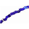 Image 13 : Russian Faceted Cobalt Glass Trade Bead Necklaces