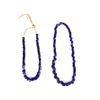 Image 1 : Russian Faceted Cobalt Glass Trade Bead Necklaces
