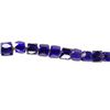 Image 6 : Russian Faceted Cobalt Glass Trade Bead Necklaces