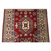 Image 4 : Kazak Persian Hand Knotted Wool Runner Rug 1930's