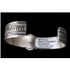 Image 8 : Navajo Sterling & Kingman Turquoise Bracelet
