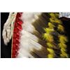 Image 13 : Crow Beaded Feather Headdress w/ Feather Trailer