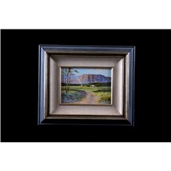 Original Bill Shaddix "Verde Valley" Oil Painting