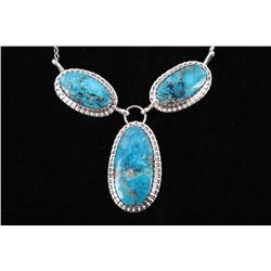 Navajo B. Begay Tsosie Stormy Mountain Necklace