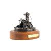 Image 1 : Mark Rains "I'll Make Em Proud" Bronze Cowboy 1984