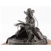 Image 8 : Mark Rains "I'll Make Em Proud" Bronze Cowboy 1984