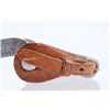 Image 6 : Crockett & Ranalde Tooled Spurs & Leather Straps