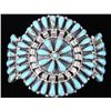 Image 5 : Navajo Petite Point Kingman Turquoise Bracelet