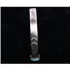 Image 8 : Navajo R. Enriquez Silver & Kingman Turquoise Cuff