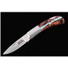 Image 1 : Vein Turquoise Custom Santa Fe Stoneworks Knife