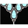 Image 4 : Zuni Sleeping Beauty Turquoise Mosaic Necklace