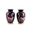 Image 1 : Weimar Porcelain "Kobalt" Beveled Vases c. 1933-90